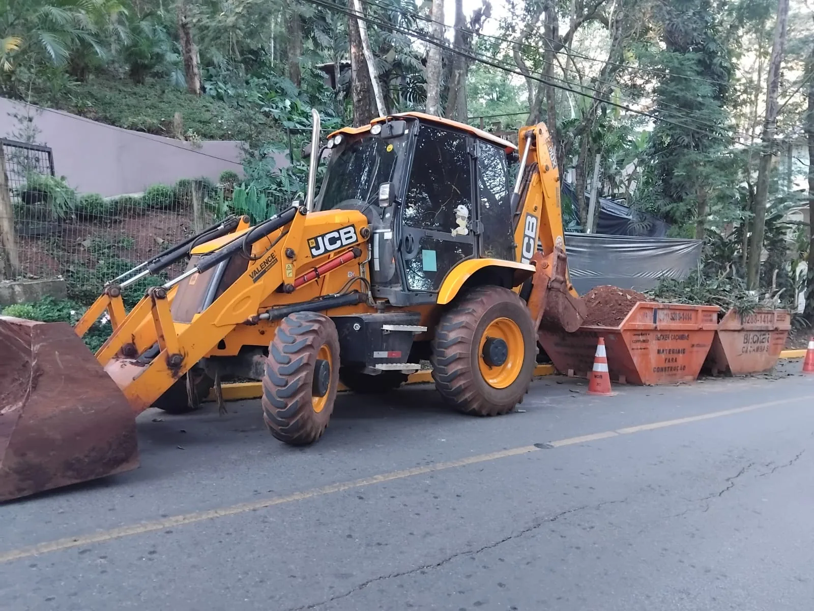 Cantiere: scavo completato per il garage